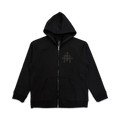 CHROME HEARTS BLACK PAPER JAM ZIP-UP HOODIE