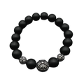 CHROME HEARTS BLACK BEADED BRACELET