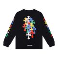 MULTICOLOR LONG SLEEVE CHROME HEARTS