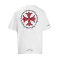 CHROME HEARTS WHITE AND RED T-SHIRT