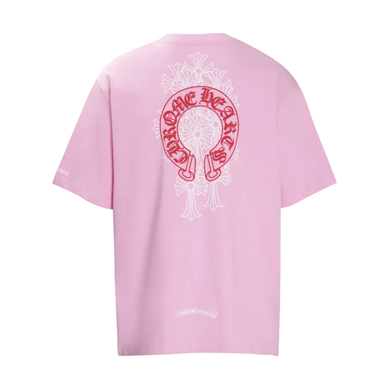 CHROME HEARTS PINK T-SHIRT