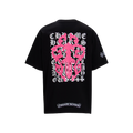 CHROME HEARTS BLACK EYE CHART DAGGER T-SHIRT