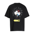 CHROME HEARTS BLACK NEON CITY MATTY BOY T-SHIRT