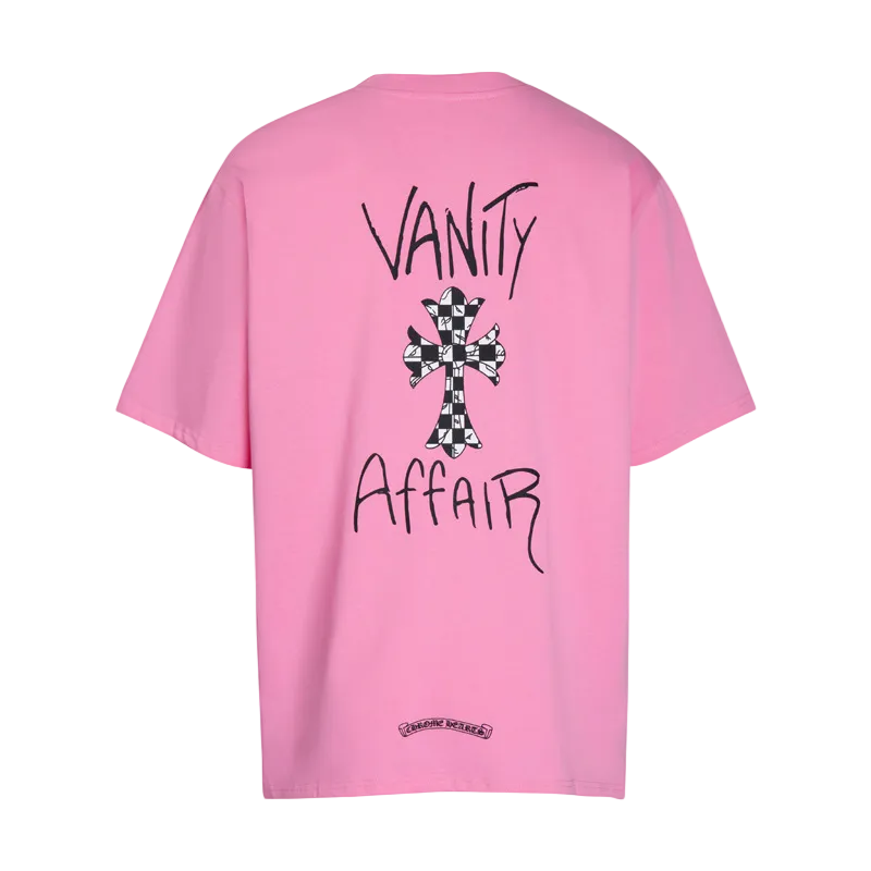 CHROME HEARTS PINK VANITY AFFAIR T-SHIRT