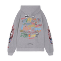 CHROME HEARTS GREY MATTY-BOY HOODIE
