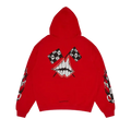 CHROME HEARTS RED HOODIE