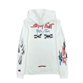CHROME HEARTS WHITE STAY FAST HOODIE