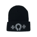 CHROME HEARTS BLACK BEANIE