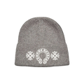 CHROME HEARTS GREY BEANIE
