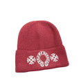 CHROME HEARTS RED BEANIE