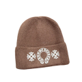 CHROME HEARTS BROWN BEANIE