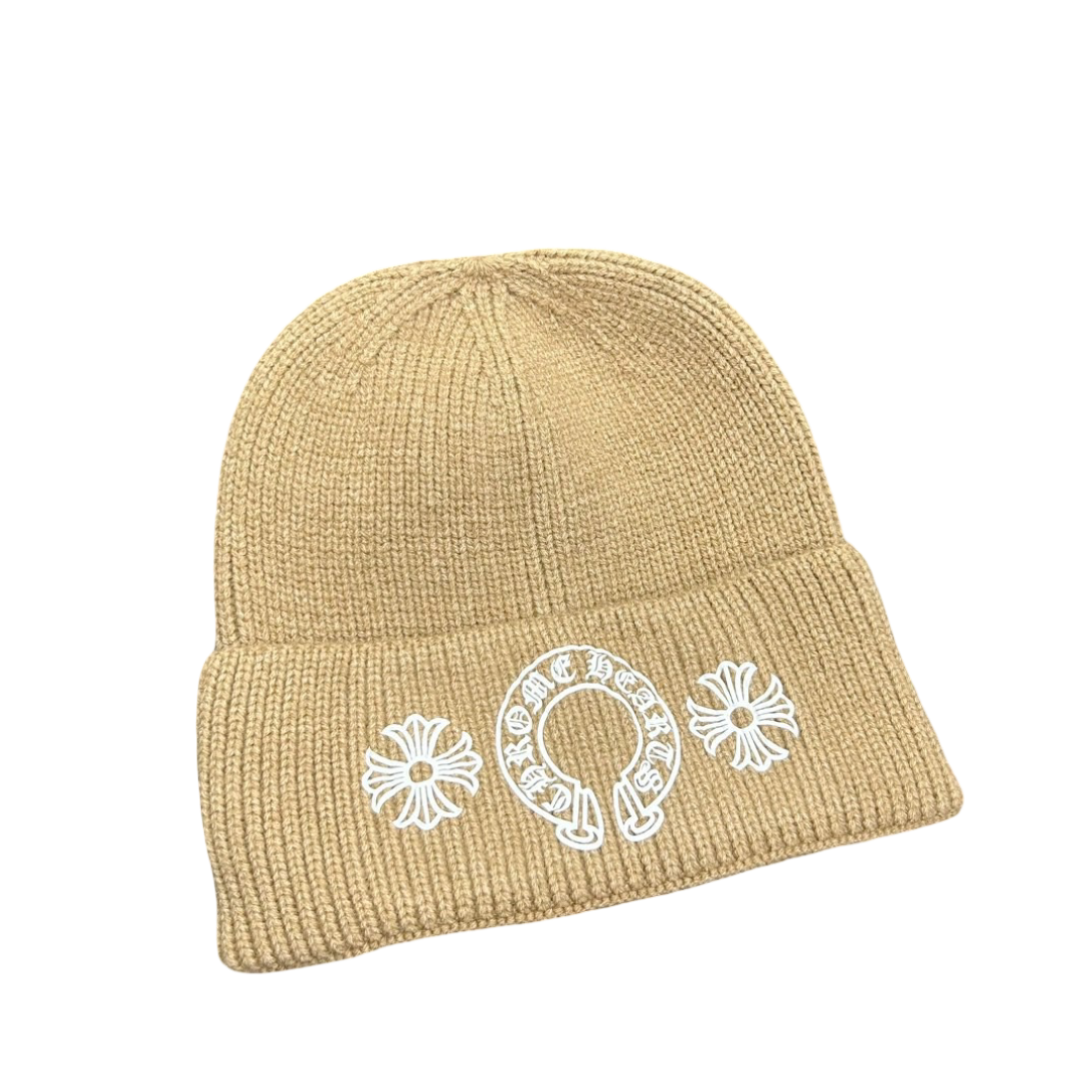 CHROME HEARTS KHAKI BEANIE