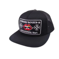 BLACK CHROME HEARTS CHOMPER TRUCKER CAP
