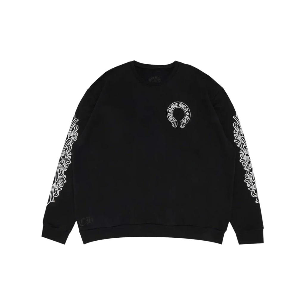 CLASSIC BLACK CHROME HEARTS LONG SLEEVE