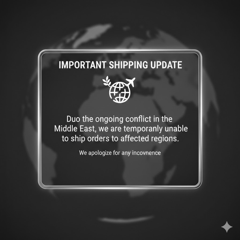 IMPORTANT SHIPPING UPDATE
